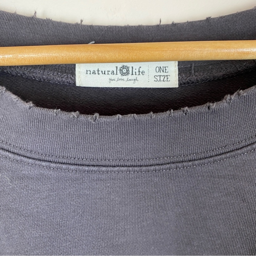 Natural Life Billie Oversized Tunic Sweatshirt - Picture 2 of 8
